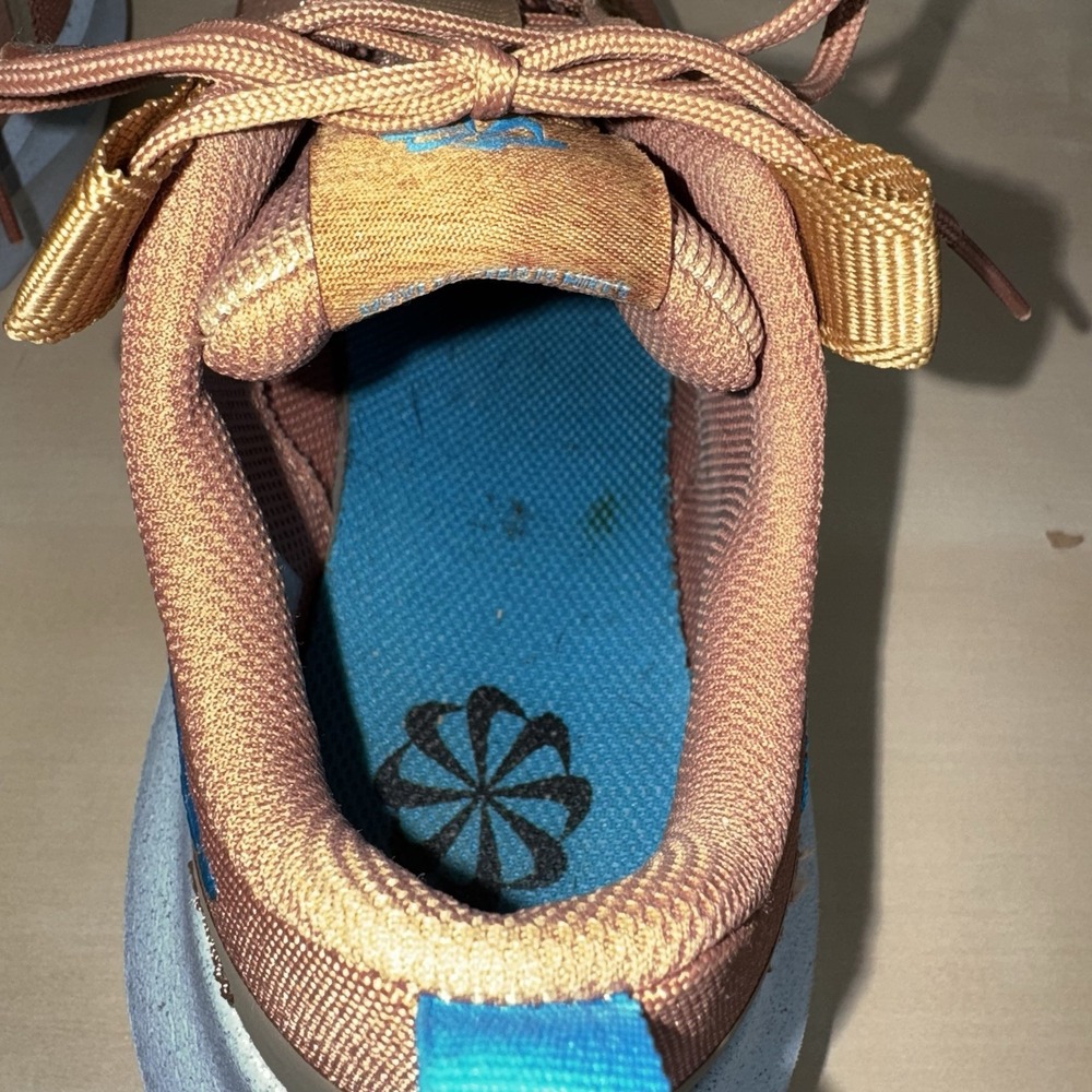 Nike Sneaker Youth Crater Impact DB3551-201 Boys 4.5 Brown Blue Unisex EUC - Picture 9 of 16